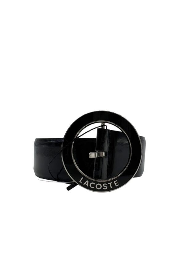 LACOSTE - PATENT LEATHER BELT